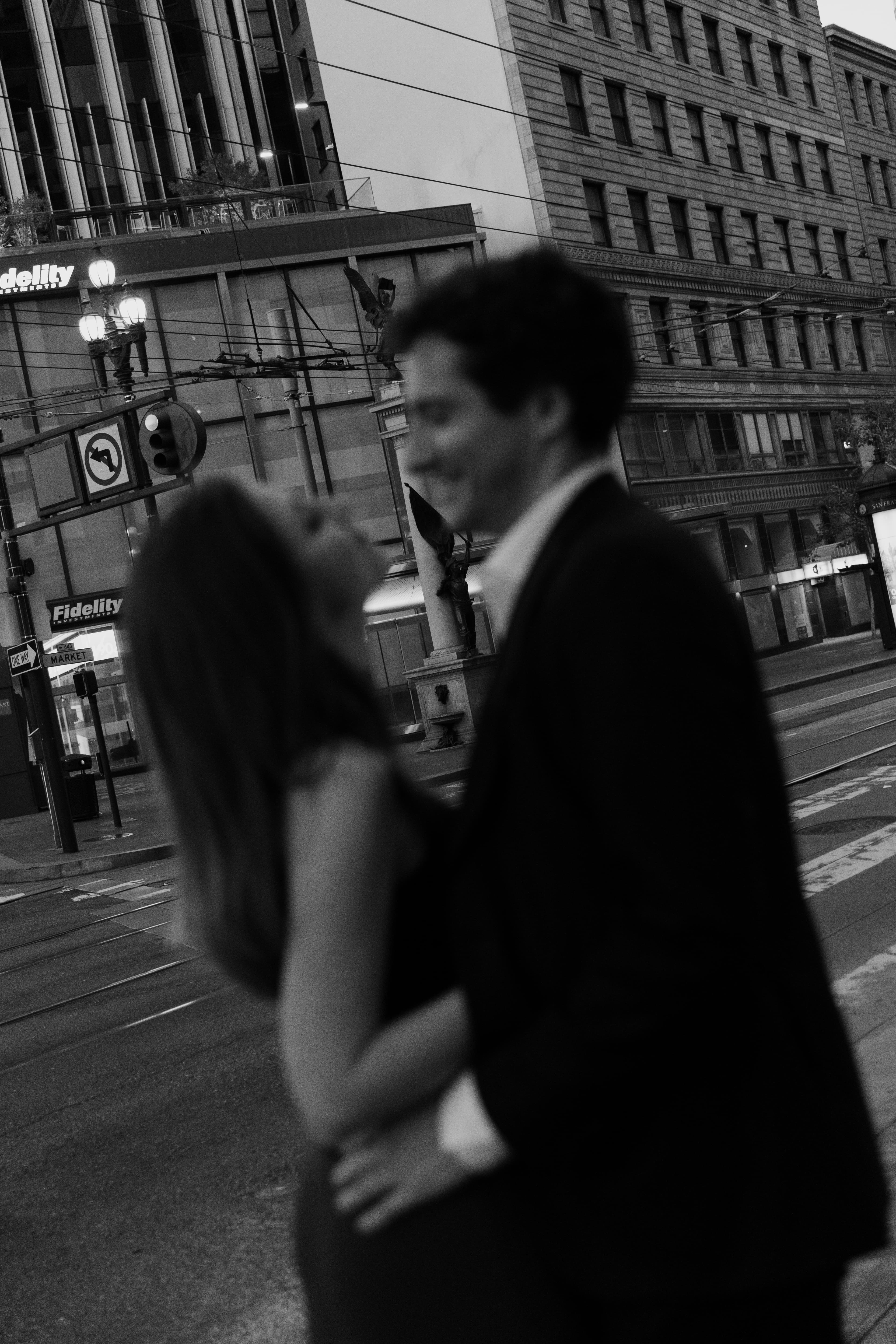 Megan & Sam in the city